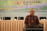 Gubri Buka Rakor Unit Layanan Pengadaan barang dan jasa Pemerintah se Provinsi Riau