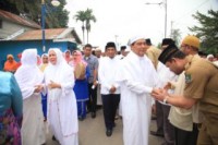 Bupati Rohul Selamat Pulang Ibadah Haji 
