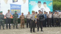 Kapolres Kampar Apresiasi Seluruh Petugas Keamanan Yang Sukses Amankan Rapat Pleno Kpud Kampar
