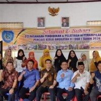 Warga Sidorukun Peroleh Pelatihan Kerja Dari Disnaker