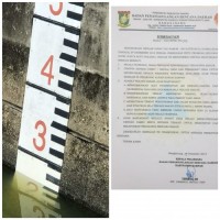 Masyarakat Dihilir Sungai Kampar Diminta Berhati - Hati, Pintu PLTA Koto Panjang Dibuka