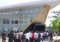 Rekan Pers Riau Antusias Mengikuti Testing Calon Anggota PWI Di Pekan Baru