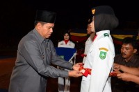 Pj Bengkalis Kukuhkan 74 Anggota Paskibraka