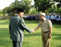 Wakil Walikota Pekanbaru Pimpin Upacara Memperingati Hari K3 Kota Pekanbaru