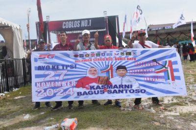 Banjir Dukungan, Relawan Sergu Serbu Kampanye Akbar KBSb di Pinggir