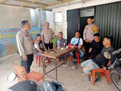 BHABINKAMTIBMAS  PEMATANG PUDU LAKSANAKAN COOLING SYSTEM DALAM UPAYA MEWUJUDKAN PEMILU 2024