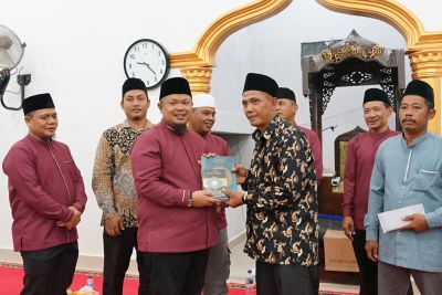Camat Mandau Riki Rihardi,Safari Ramadhan 1444H di Desa Bathin Betuah