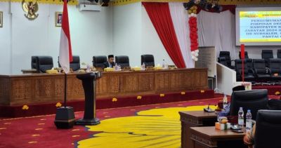 DPRD Kampar Gelar Rapat Paripurna, Penetapan Pimpinan Definitif Iib Nursaleh Dari Fraksi Golkar