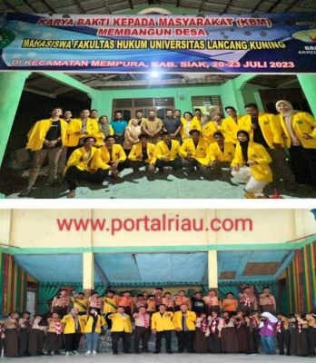 Pelaksanaan KBM Fakultas Hukum Unilak Kelompok 1, Pantik Kesadaran Hukum di Siak