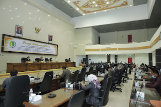 Pemkab dan DPRD Inhil Sahkan Anggaran Perubahan APBD Tahu 2021