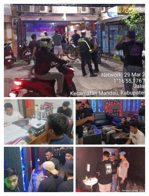 Razia THM di Mandau, Dua KTV Celcius dan brother hood, 7 Orang Positif  5 Amfetamin