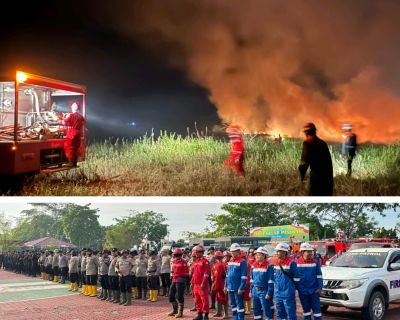 Tim Tanggap Darurat Kebakaran PHR Berhasil Padamkan Api Hadapi Karhutla di Rokan Hilir