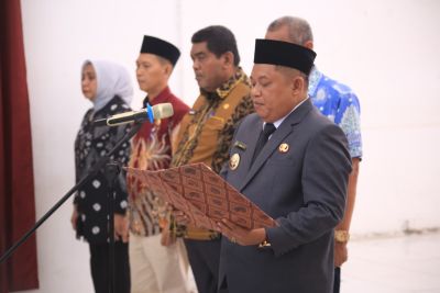 Wakil Bupati Labuhanbatu Lantik 22 Kepala Satuan Pendidikan