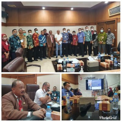 Yusuf Daeng, Menyampaikan Pemateri Hukum UU Perbankan di Bank Riau Kepri